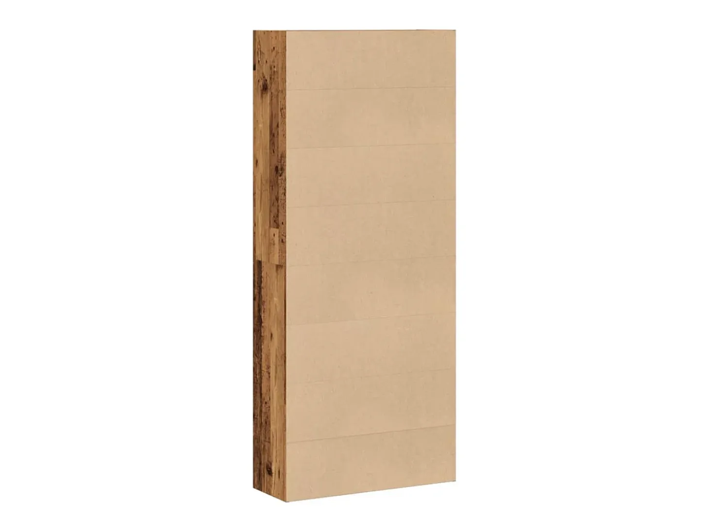 Estantería madera ingeniería madera envejecida 80x30x189 cm