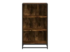 Estantería madera ingeniería color roble ahumado 60x35x107,5 cm