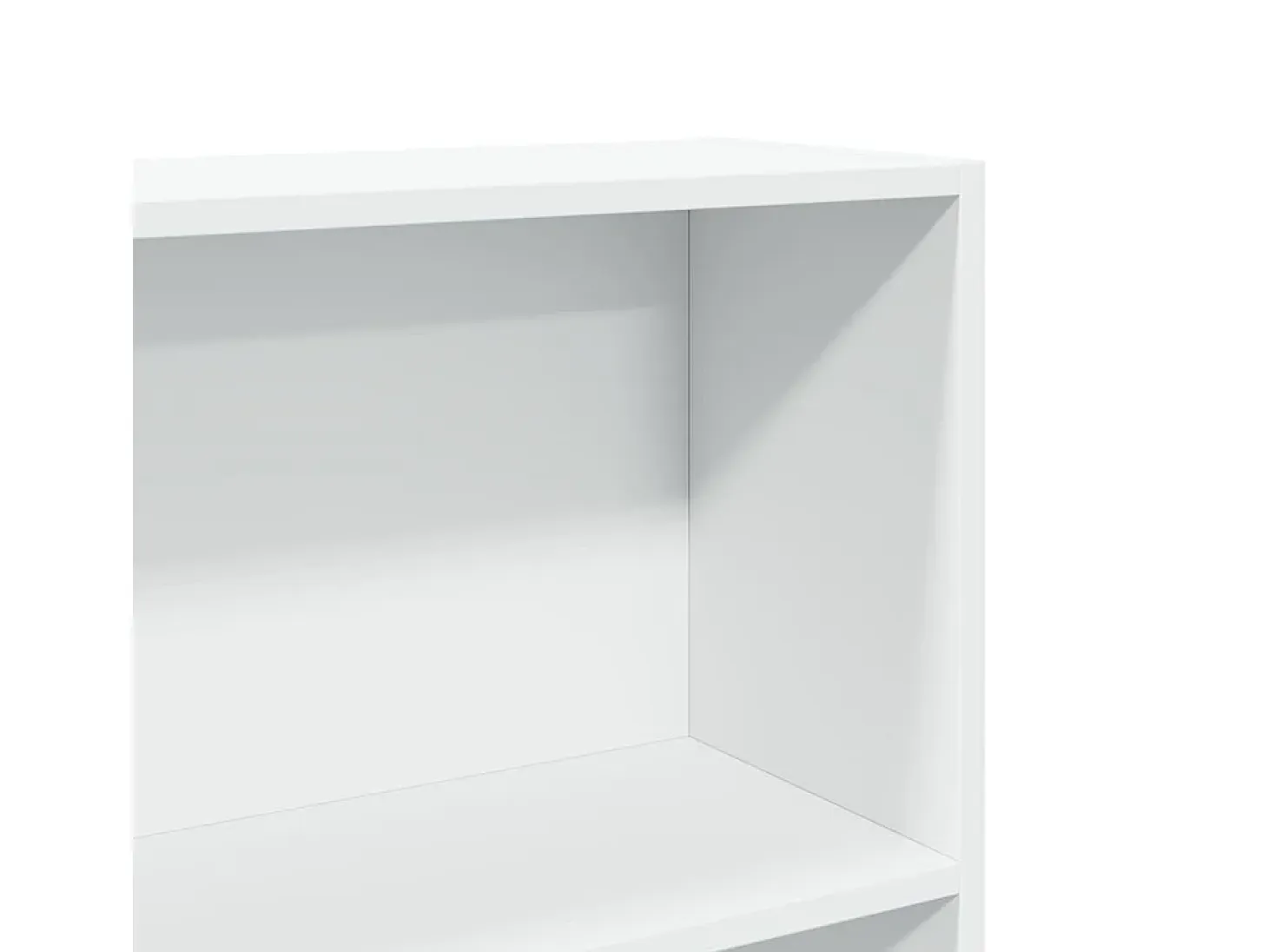 Estantería madera ingeniería blanca 80x30x189cm