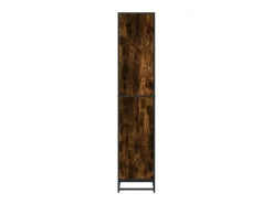 Estantería madera ingeniería color roble ahumado 40x35x170,5 cm
