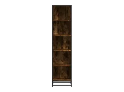 Estantería madera ingeniería color roble ahumado 40x35x170,5 cm