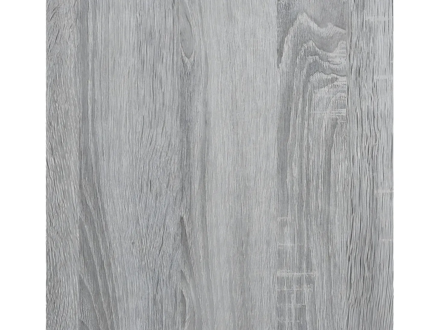 Estantería madera ingeniería y metal gris Sonoma 79x30x180 cm