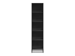 Estantería madera ingeniería negra 40x35x170,5 cm