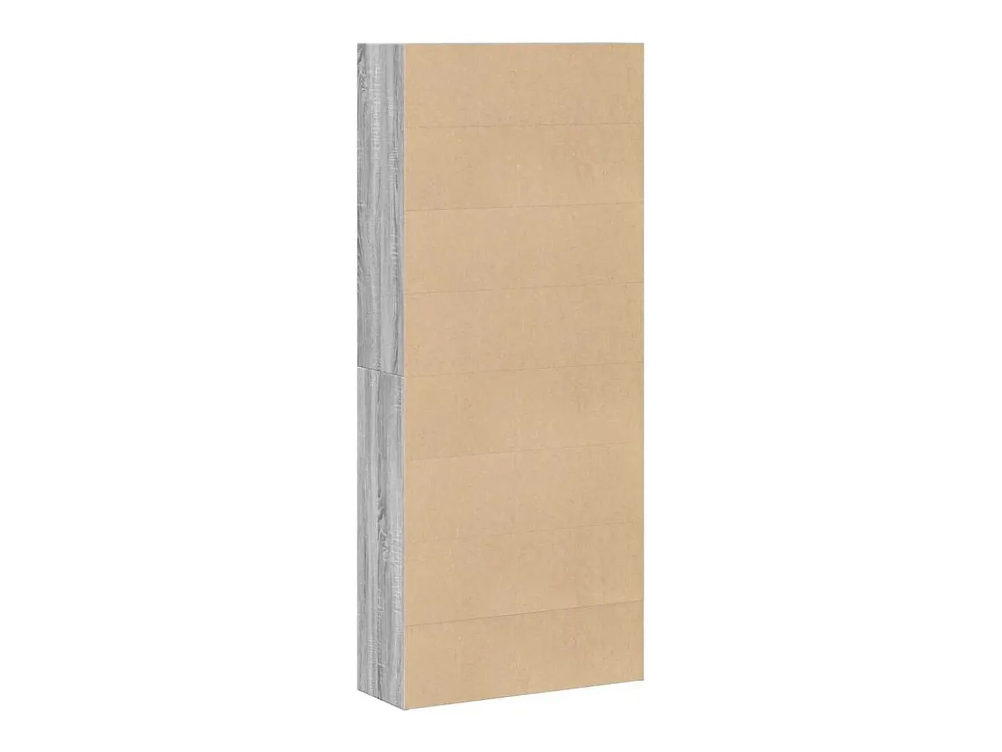 Estantería madera ingeniería gris Sonoma 80x30x189cm