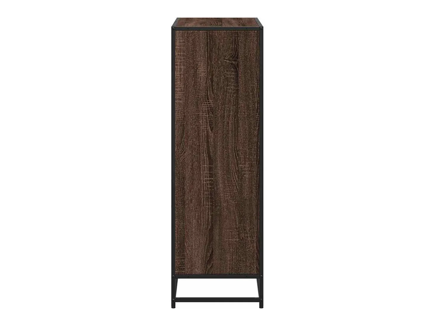 Estantería madera ingeniería roble marrón 80,5x35x107,5 cm