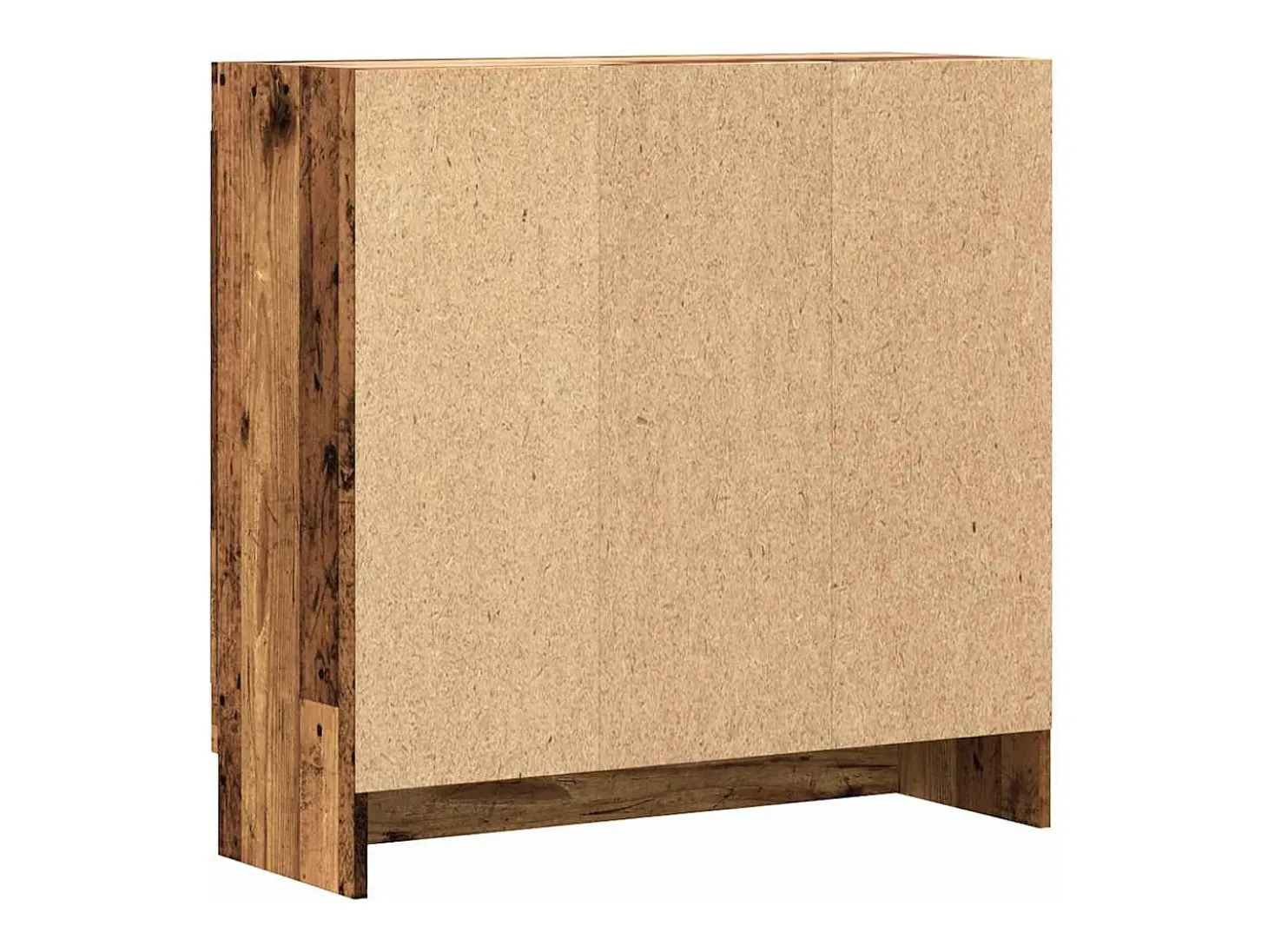 Estantería madera ingeniería madera envejecida 82,5x30,5x80 cm