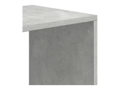 Estantería madera ingeniería gris hormigón 66x31x112 cm