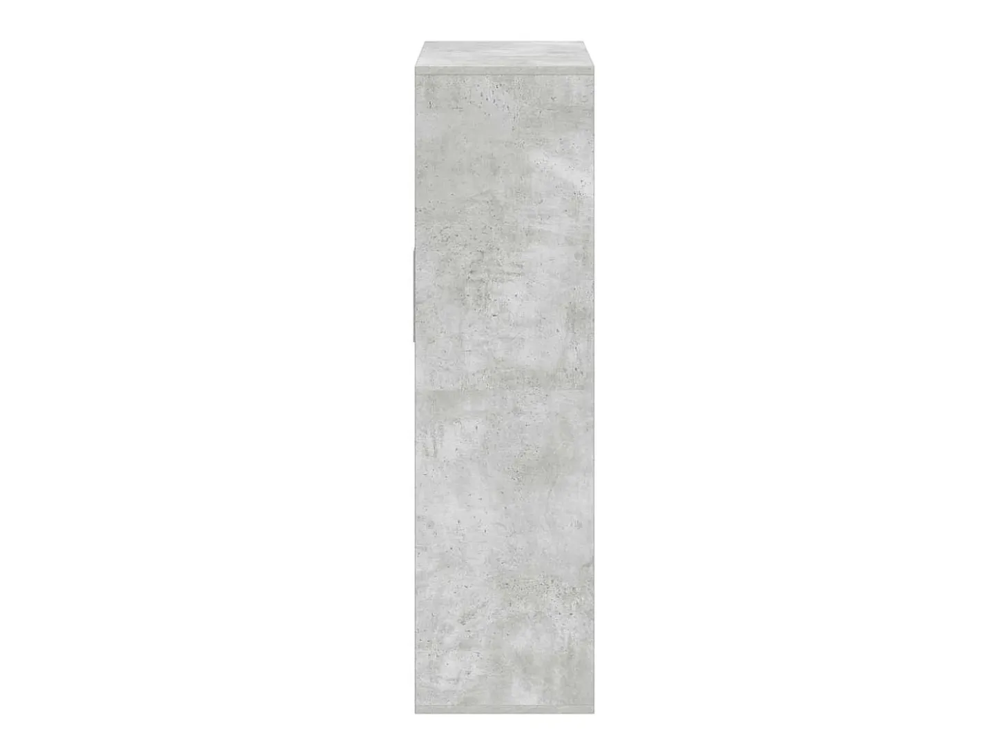 Estantería madera ingeniería gris hormigón 66x31x112 cm