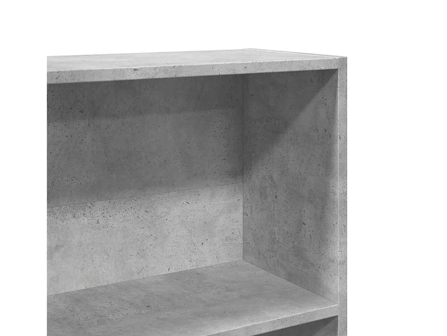 Estantería madera ingeniería gris hormigón 80x30x189cm