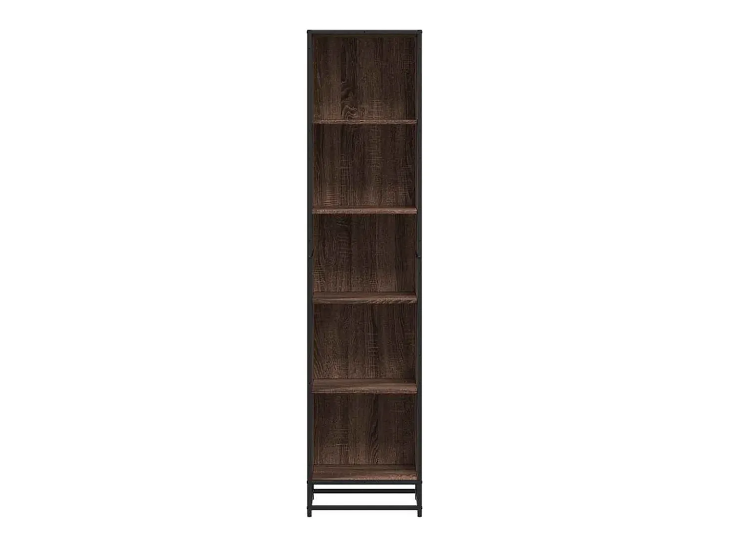 Estantería madera ingeniería roble marrón 40x35x170,5 cm