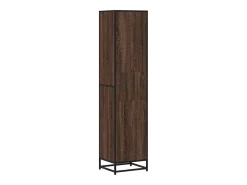 Estantería madera ingeniería roble marrón 40x35x170,5 cm
