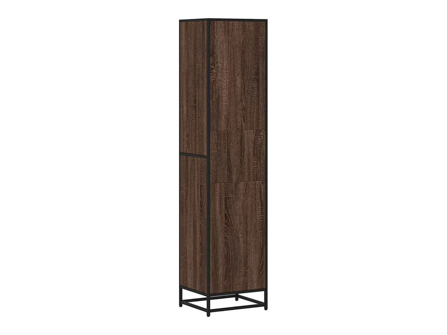 Estantería madera ingeniería roble marrón 40x35x170,5 cm