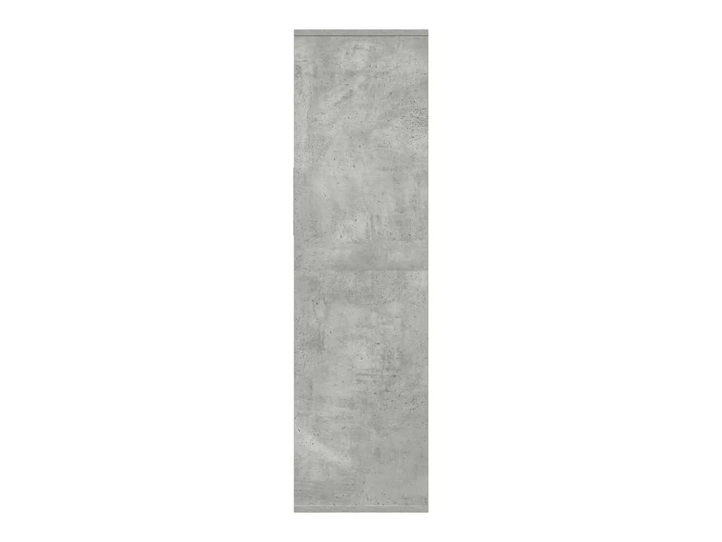 Estantería madera ingeniería gris hormigón 34x31x112 cm