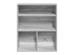 Estantería madera ingeniería gris sonoma 60x30x71,5 cm