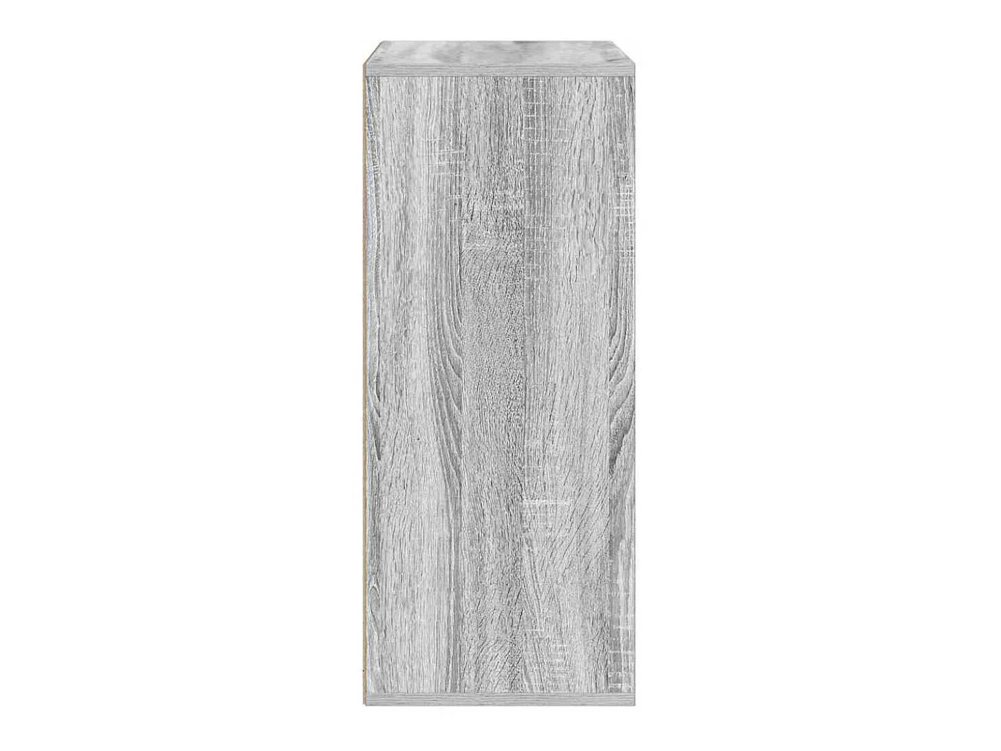 Estantería madera ingeniería gris sonoma 60x30x71,5 cm