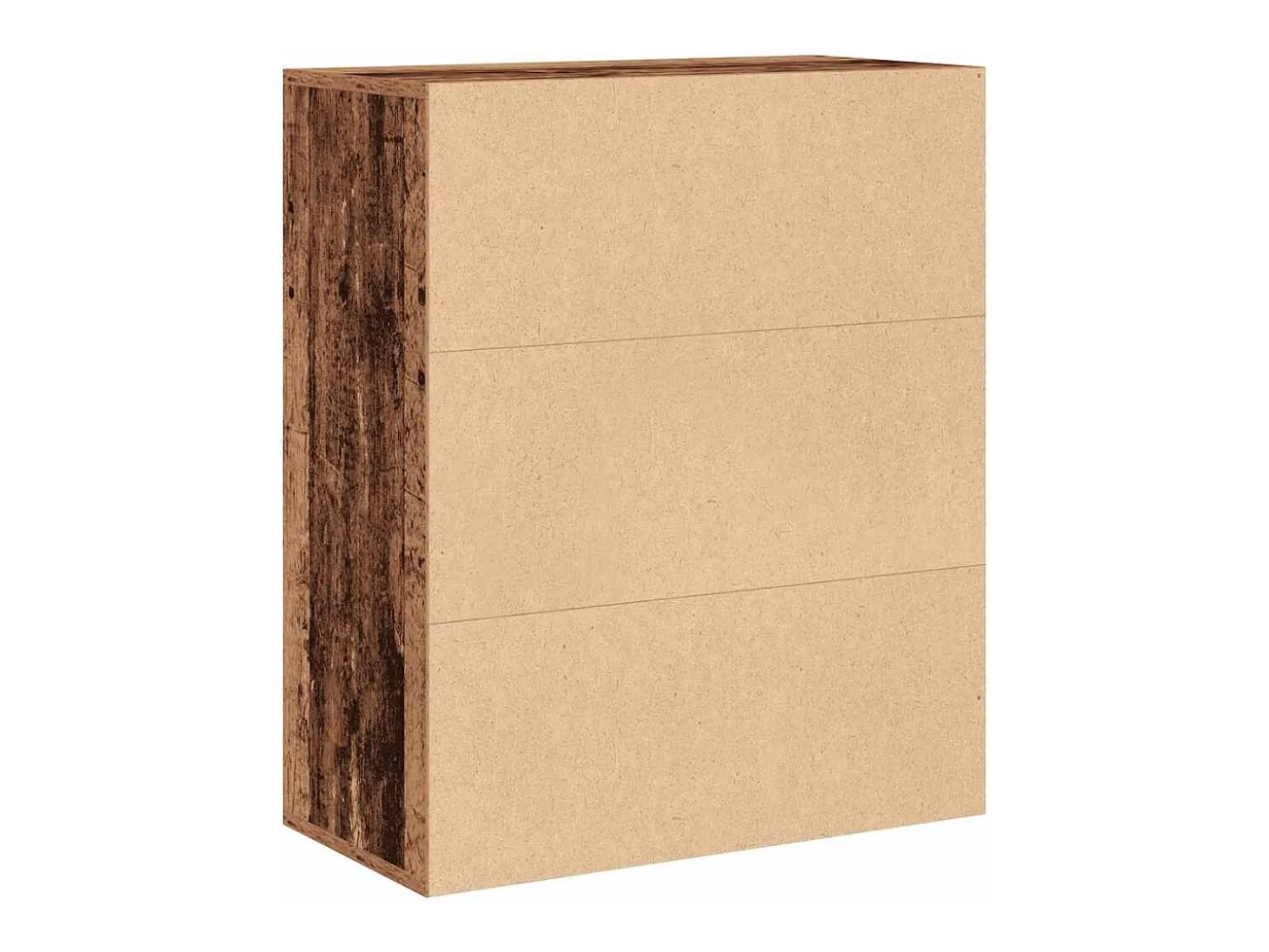 Estantería madera ingeniería madera envejecida 60x30x71,5 cm