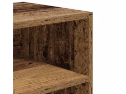 Estantería madera ingeniería madera envejecida 60x30x71,5 cm