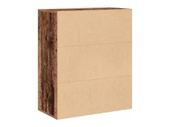 Estantería madera ingeniería madera envejecida 60x30x71,5 cm