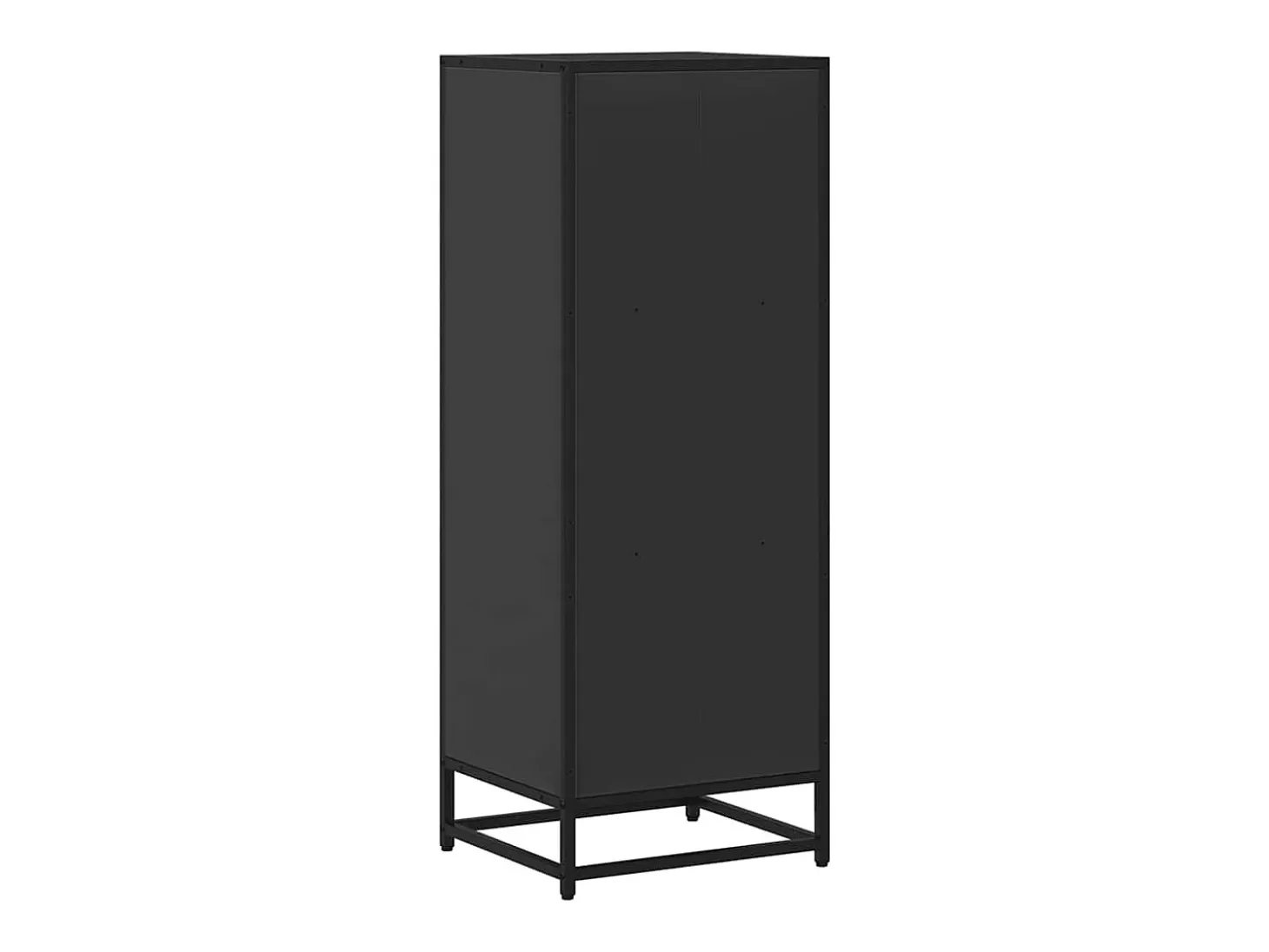 Estantería madera ingeniería negra 40x35x107,5 cm