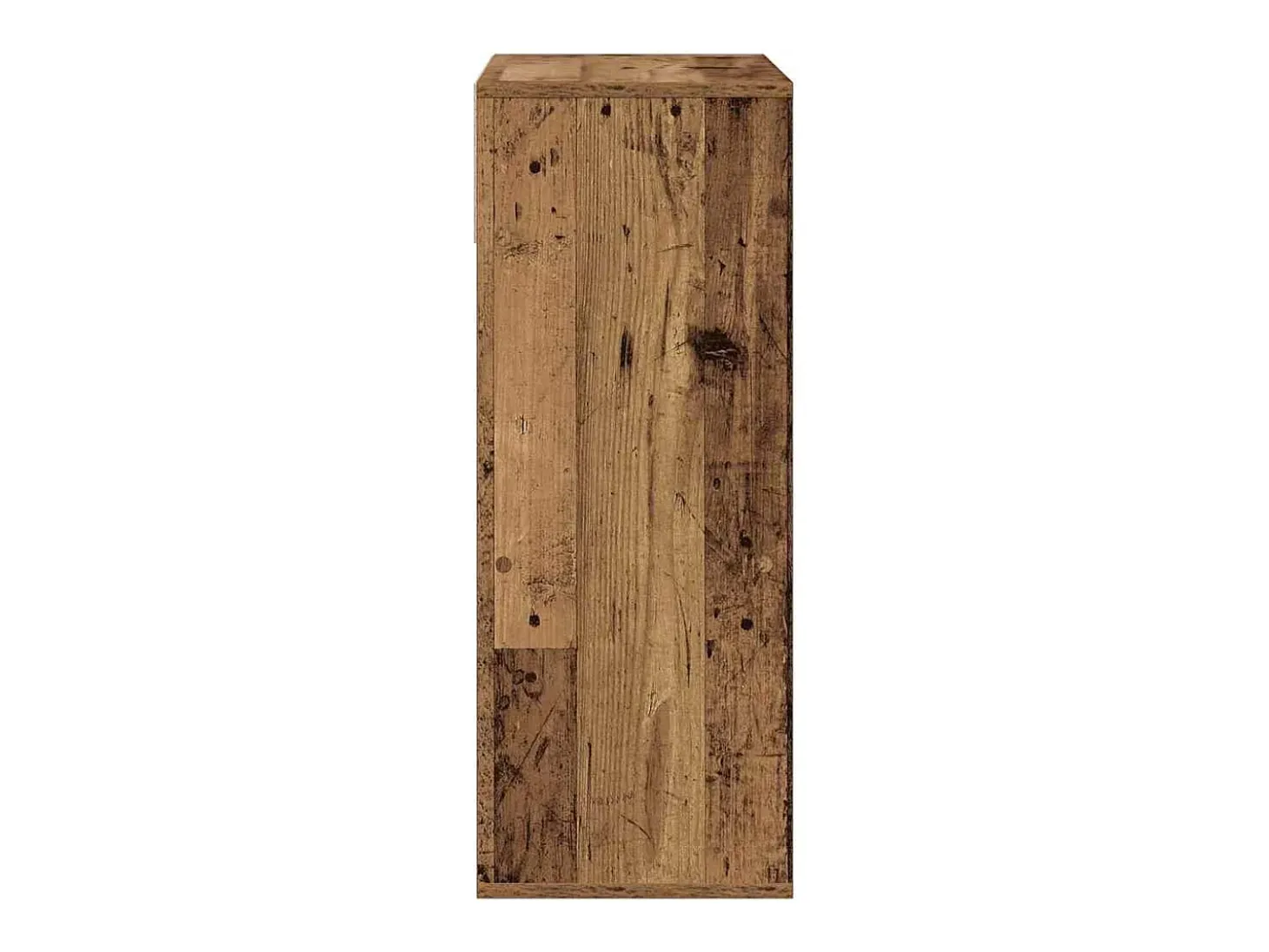 Estantería madera ingeniería madera envejecida 66x31x80 cm