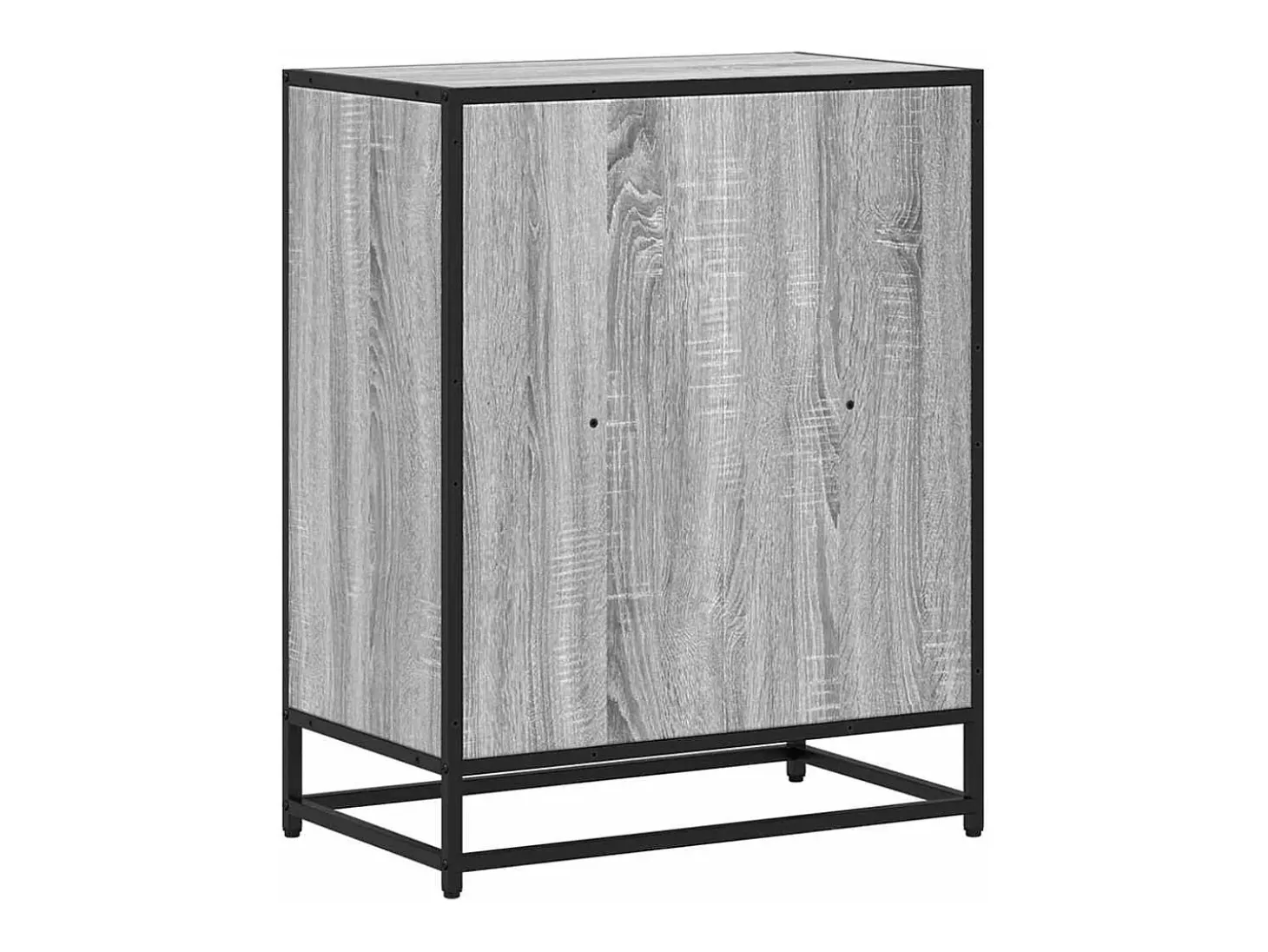 Estantería madera ingeniería gris sonoma 60x35x76 cm