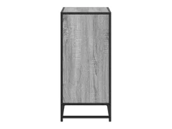 Estantería madera ingeniería gris sonoma 60x35x76 cm