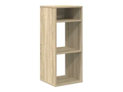 Estantería madera ingeniería color roble 34x31x80 cm
