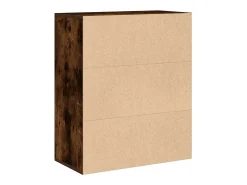 Estantería madera ingeniería color roble ahumado 60x30x71,5 cm