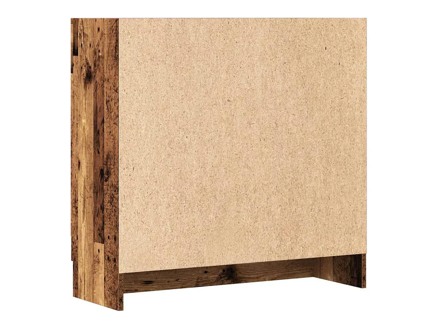 Estantería madera ingeniería madera envejecida 82,5x30,5x80 cm