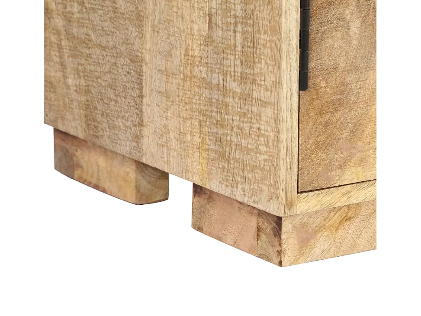 Estantería madera maciza de mango 60x35x180 cm