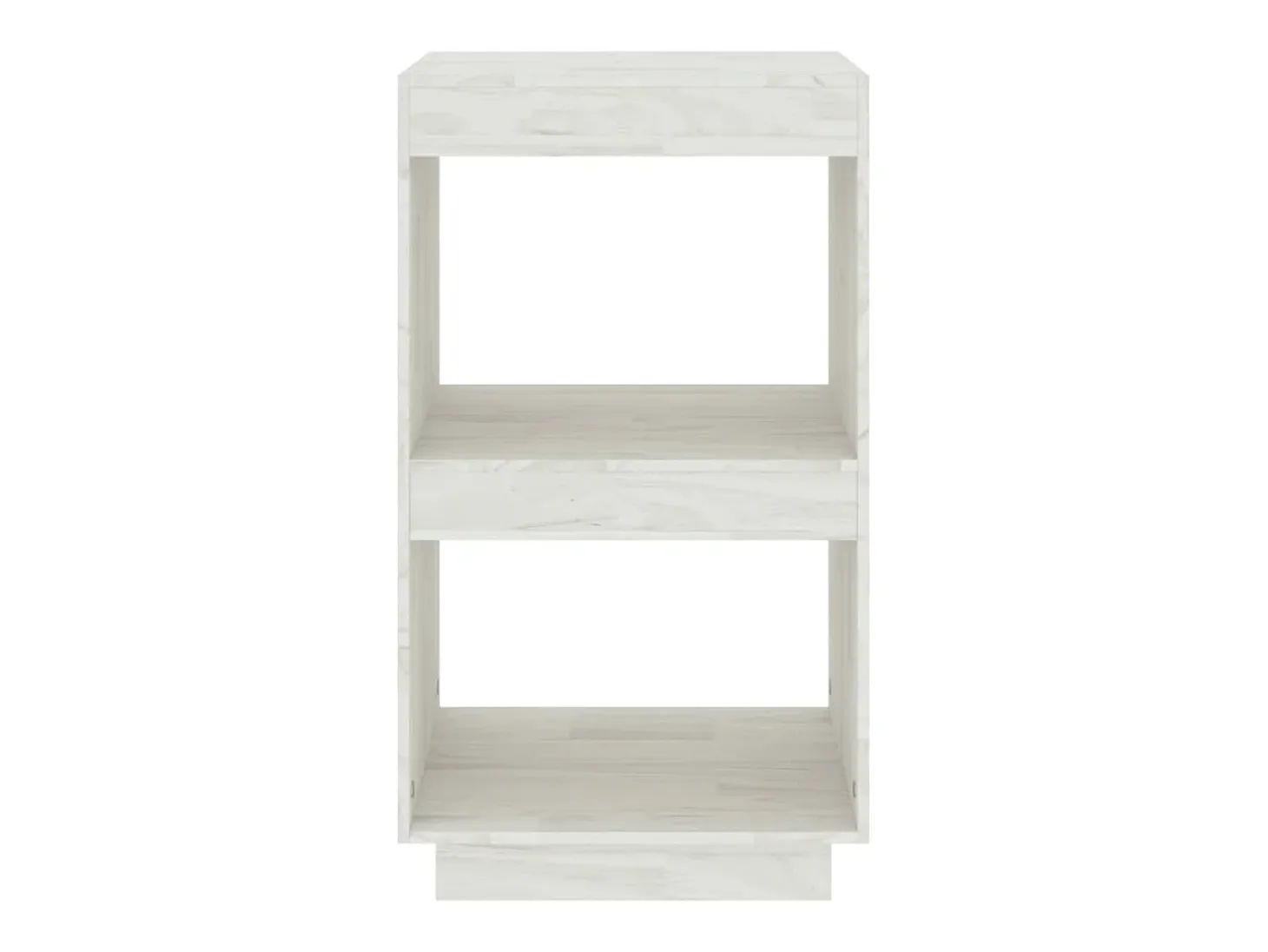 Estantería madera maciza de pino blanca 40x35x71 cm