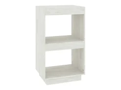Estantería madera maciza de pino blanca 40x35x71 cm