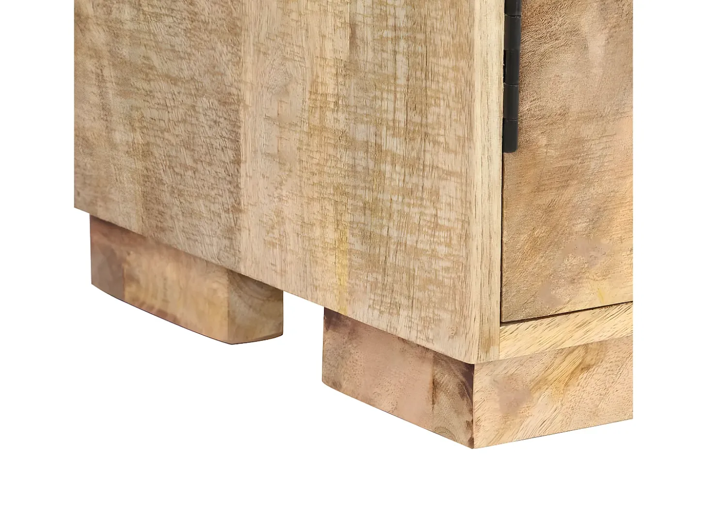 Estantería madera maciza de mango 60x35x180 cm
