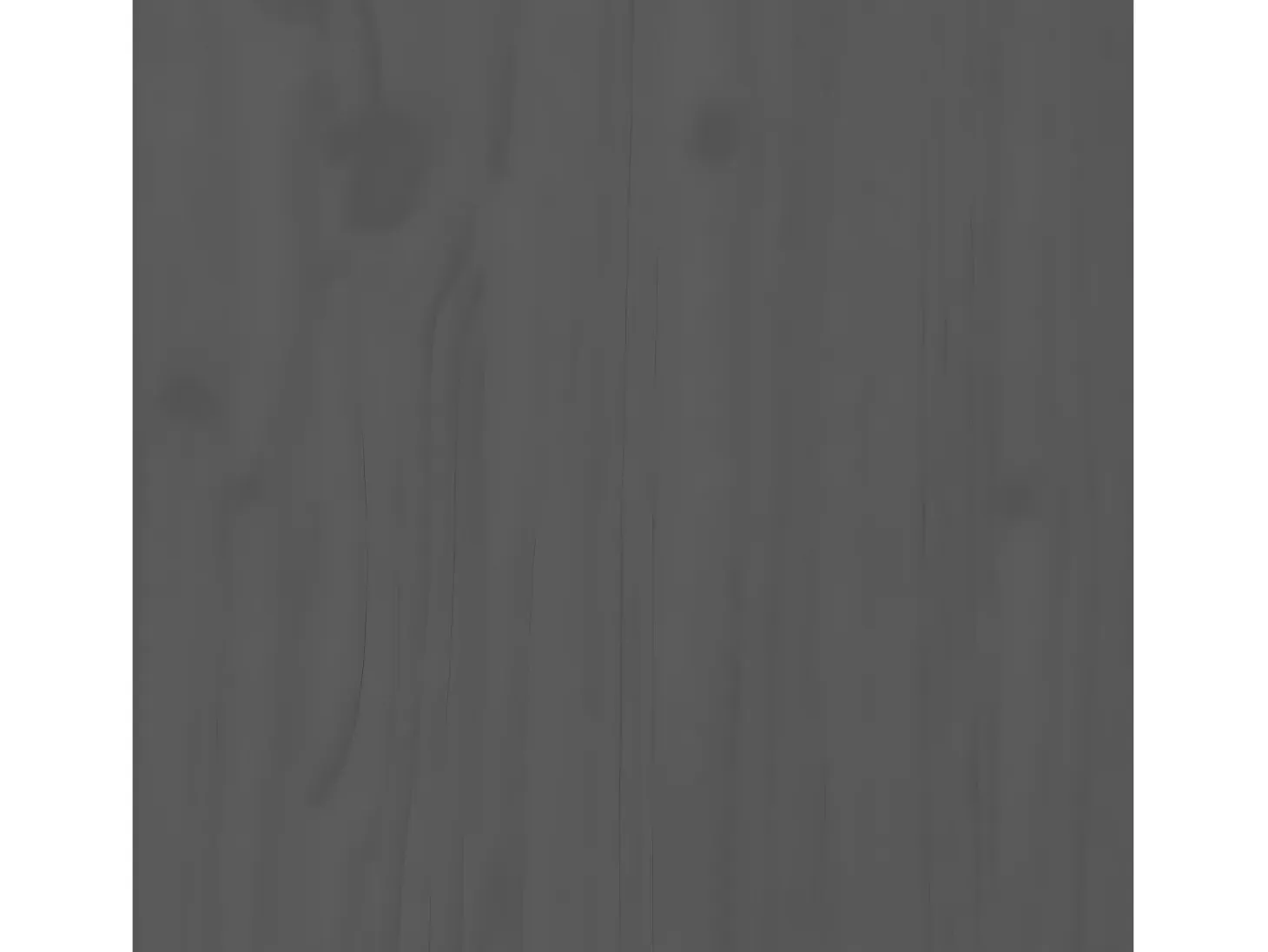 Estantería madera maciza de pino gris 80x35x68 cm