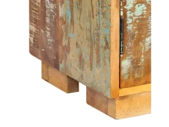 Estantería madera maciza reciclada 60x35x180 cm