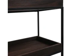 Estantería MCW-K71, marrón oscuro
