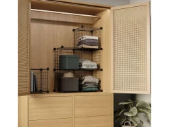 Estantería Modular Titan C9 Negro - Newlux