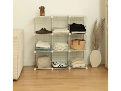 Estantería Modular Titan C9 Blanco - Newlux