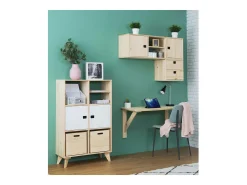 Estantería modular de pino macizo Dinamic 3 estantes