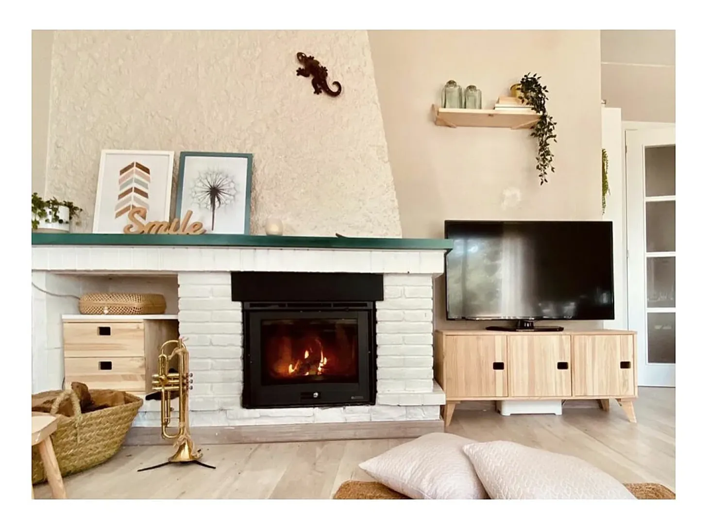 Estantería modular de pino macizo Dinamic 3 estantes