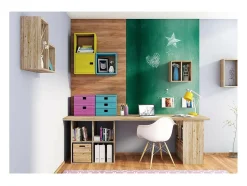 Estantería modular de pino macizo Dinamic 2 estantes