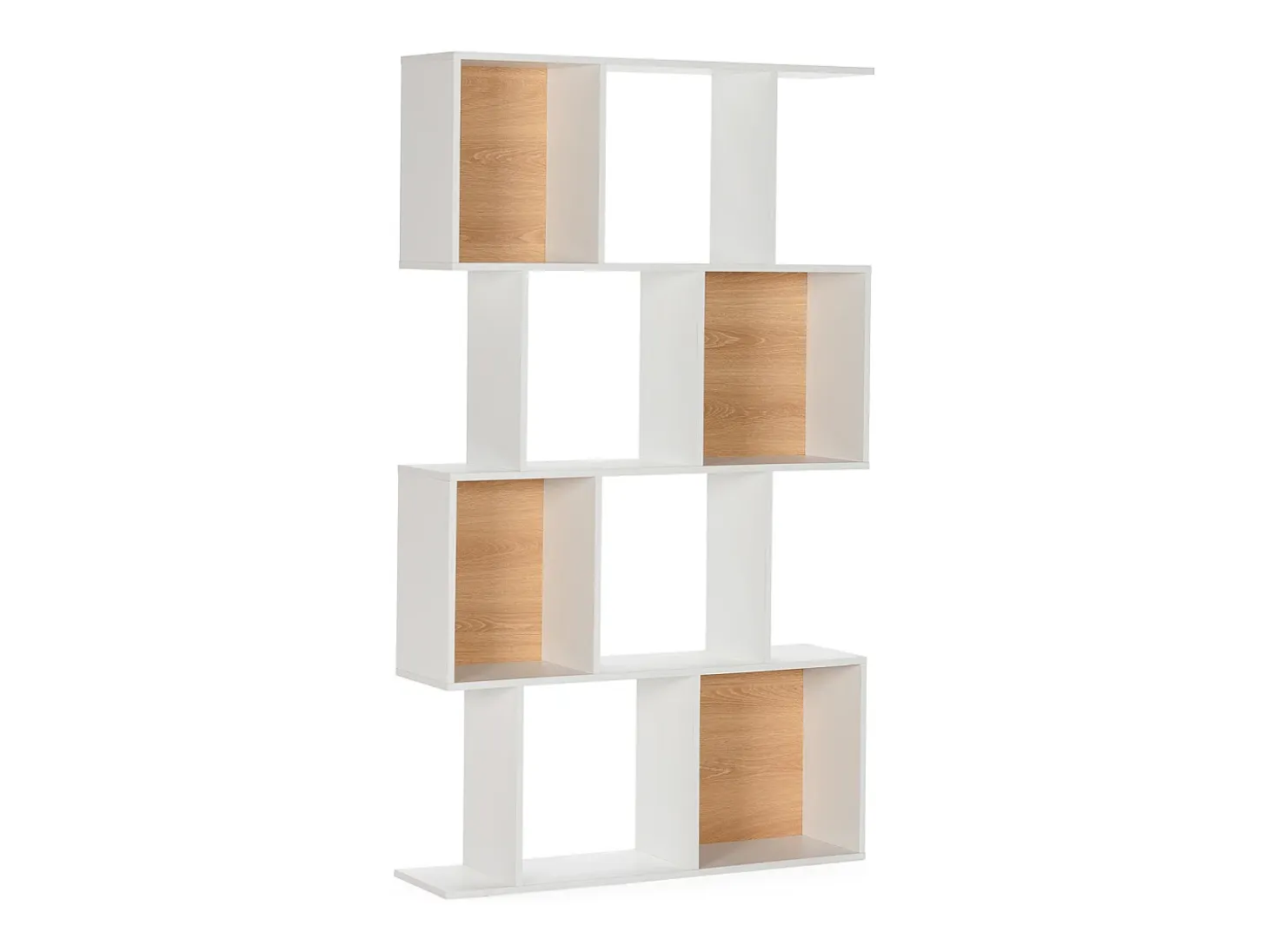 Estantería Nagato 8 huecos color Blanco