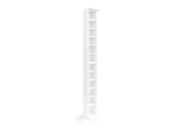 Estantería para CD blanco 21x20x183.6