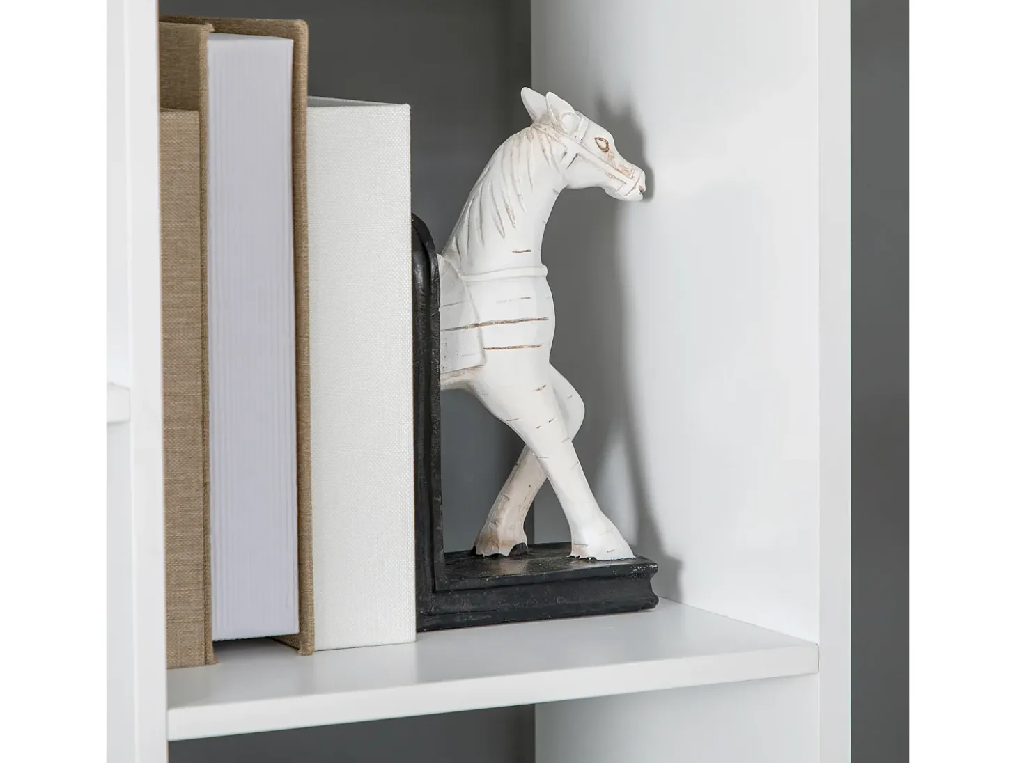 Estantería para libros blanco 60x26x158 cm HOMCOM