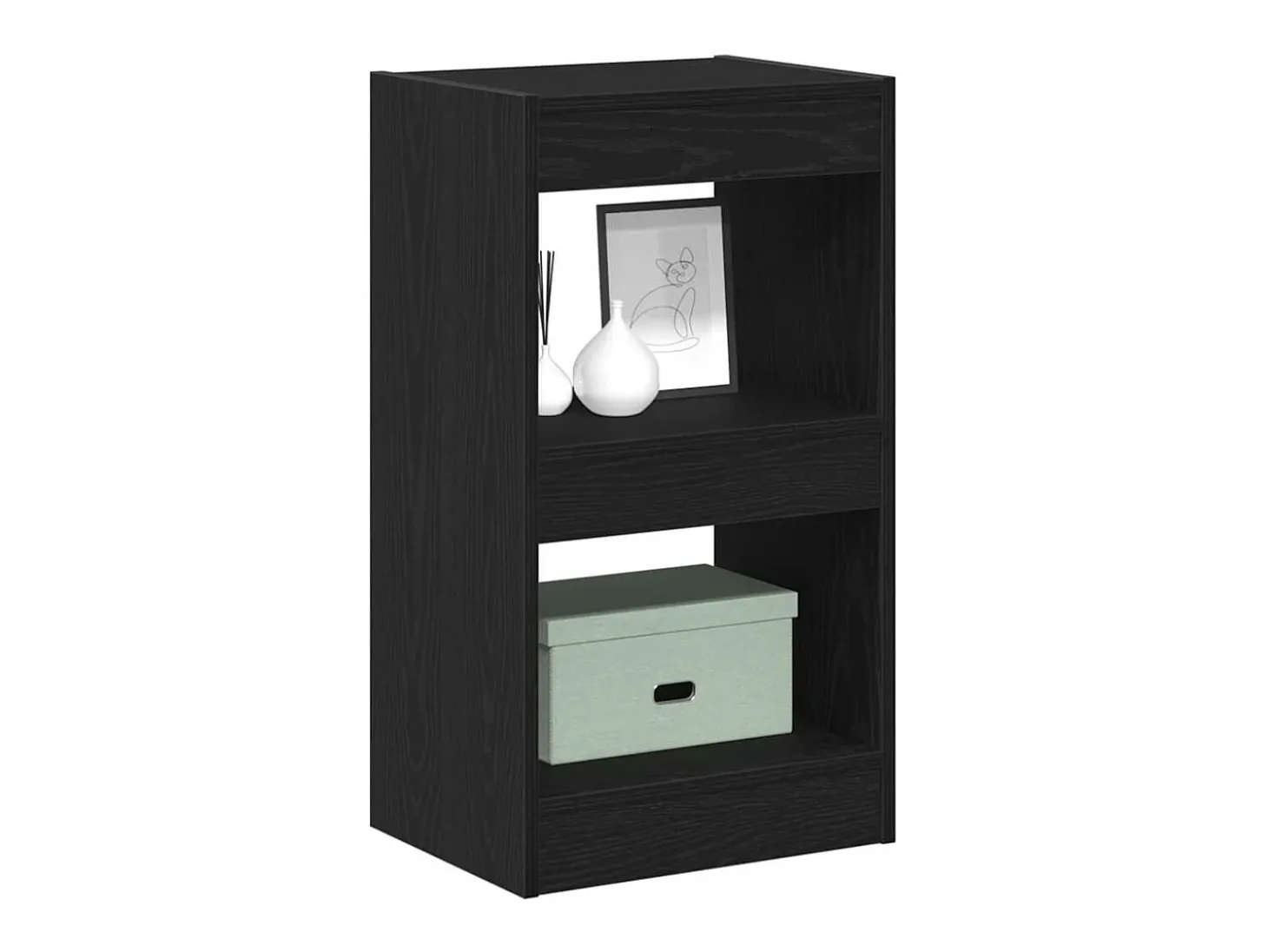 Estantería para libros Roble negro 40 x 30 x 71.5 cm