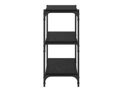 Estantería para libros Roble negro 60 x 33 x 71 cm