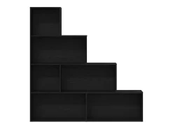 Estantería para libros Roble Negro 155 x 24 x 160 cm