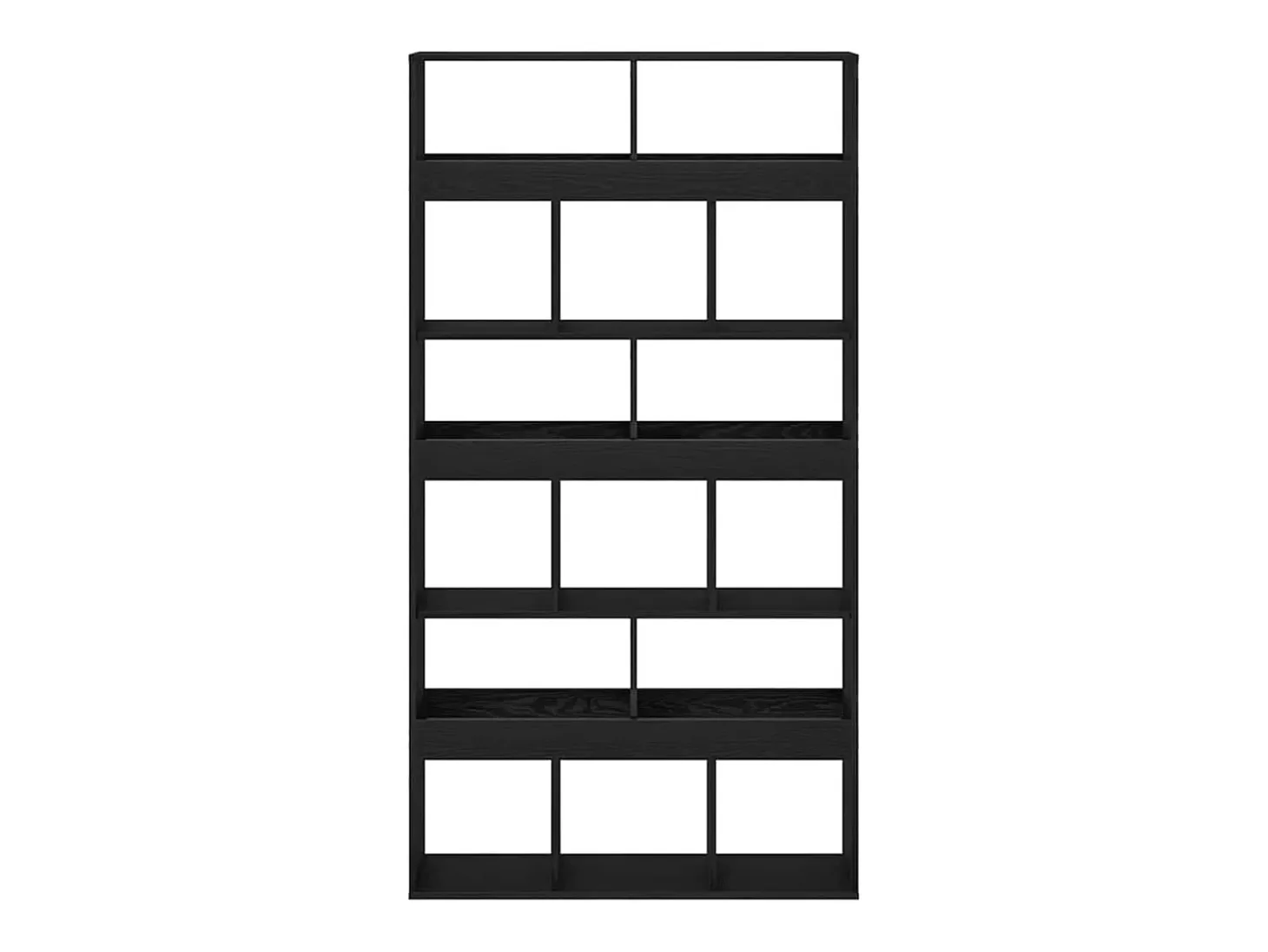 Estantería para libros Roble negro 100 x 33 x 187.5 cm