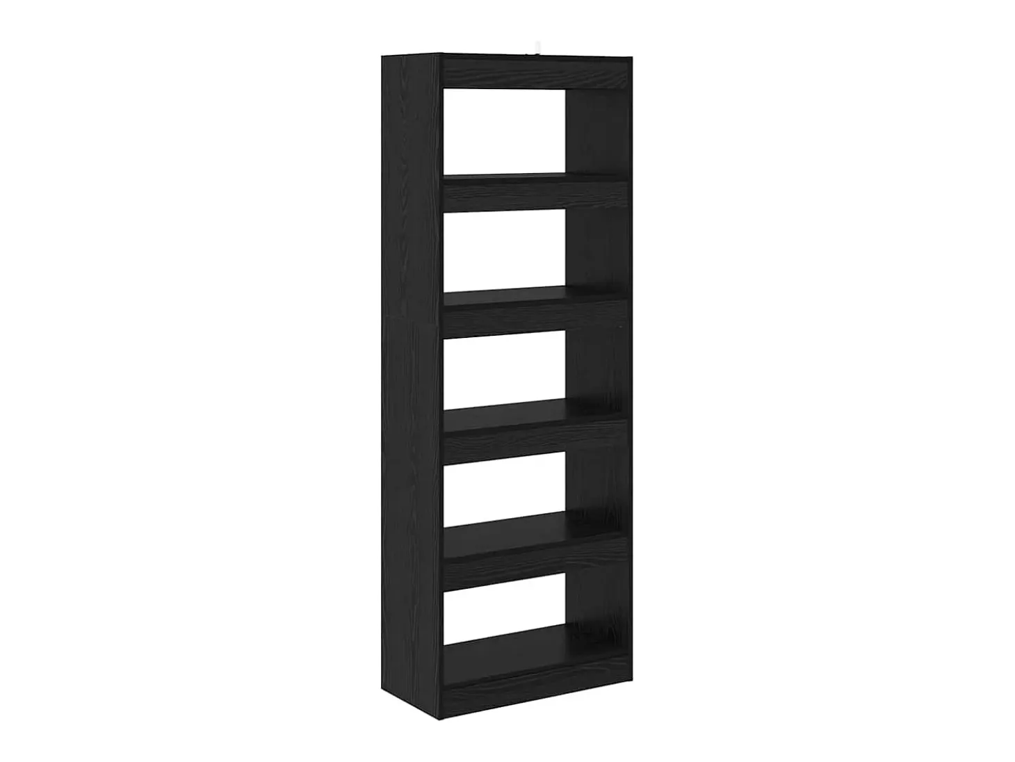 Estantería para libros Roble negro 60 x 30 x 166 cm