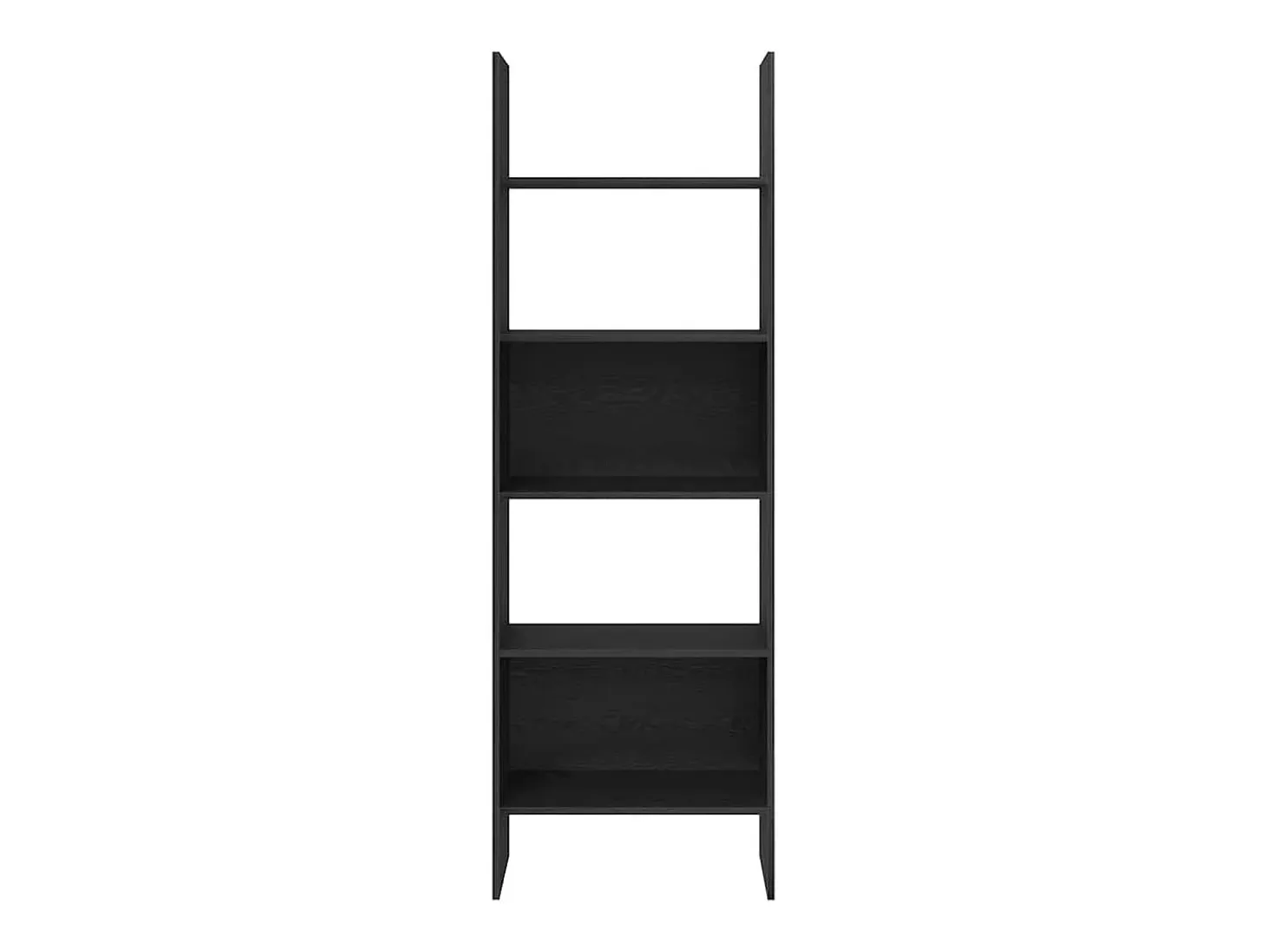 Estantería para libros Roble negro 60 x 35 x 180 cm